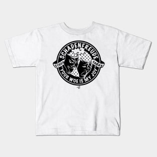 Original Schadenfreude logo by Tai's Tees Kids T-Shirt